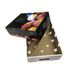 Custom Offset Printing Fruit Box with Glossy Lamination